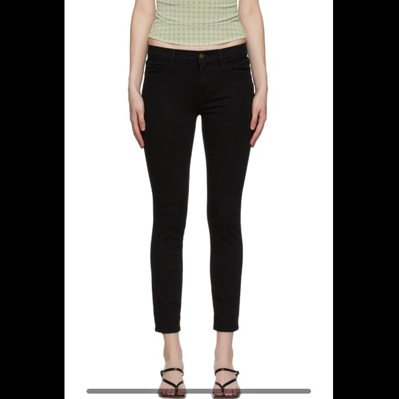 FRAME Le Skinny De Jeanne Crop Jean - Picture 1 of 9
